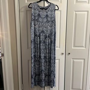 JJill Sleeveless Cotton Dress